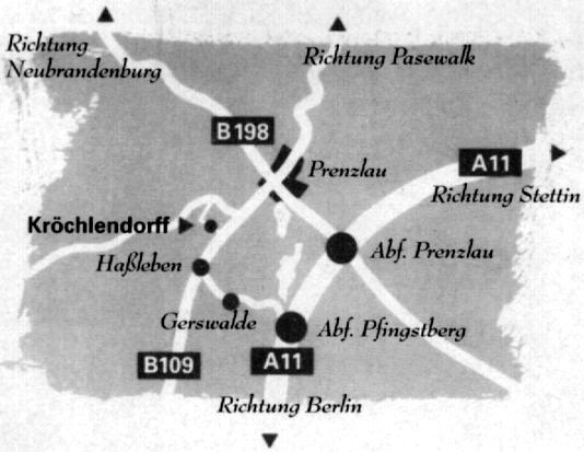 Map of your way to Krchlendorff